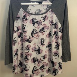 Torrid 3/4 length sleeve top